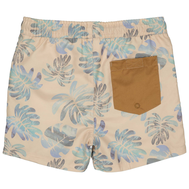 Swimshort | AOP Sand Leaves