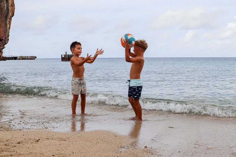 Swimshort | AOP Sand Leaves