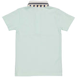 Shortsleeve Polo | Aqua Blue