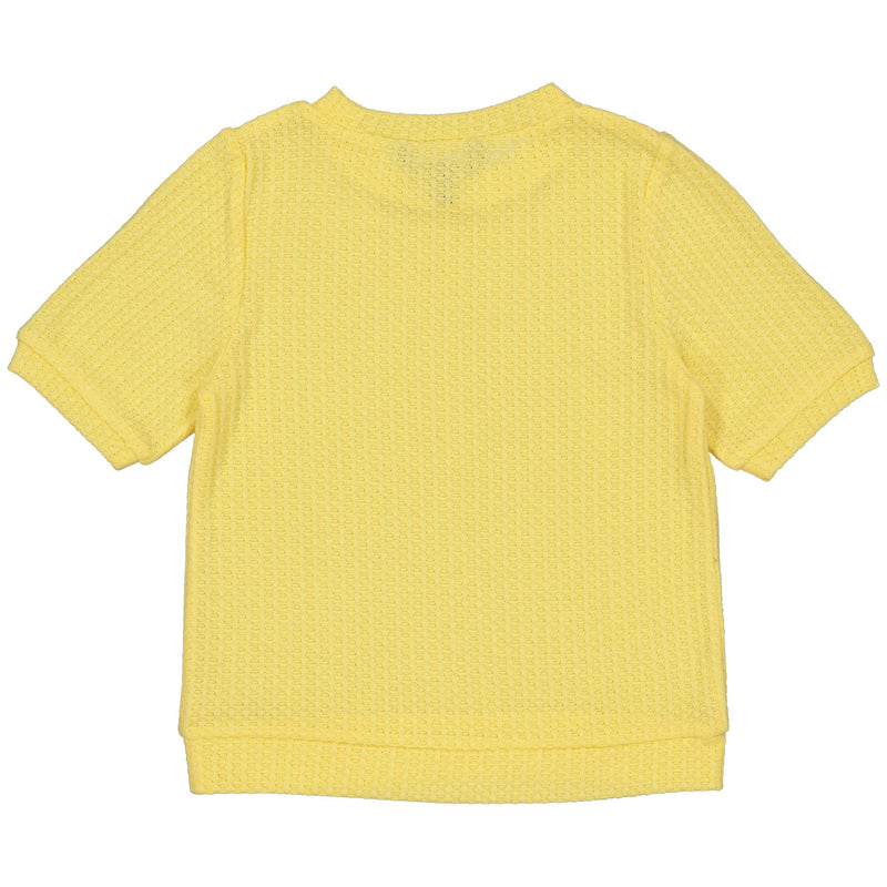 Knitted top | Soft Yellow