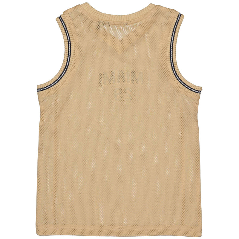 Oversized Singlet | Sand