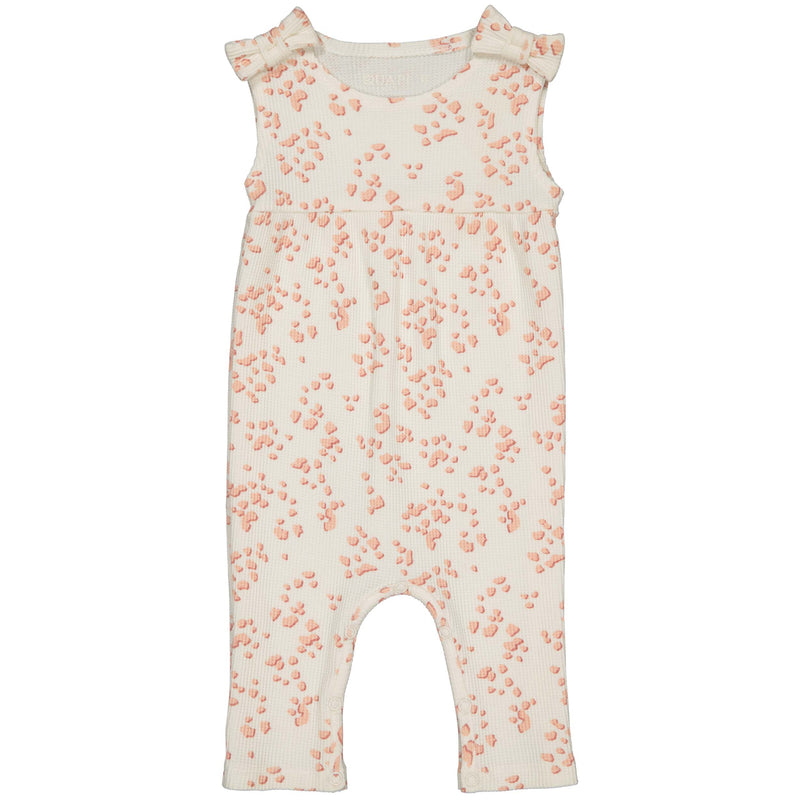 Jumpsuit | AOP Peach Dot