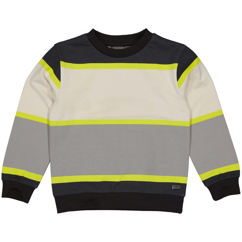 SWEATERS | AOP Light grey stripe