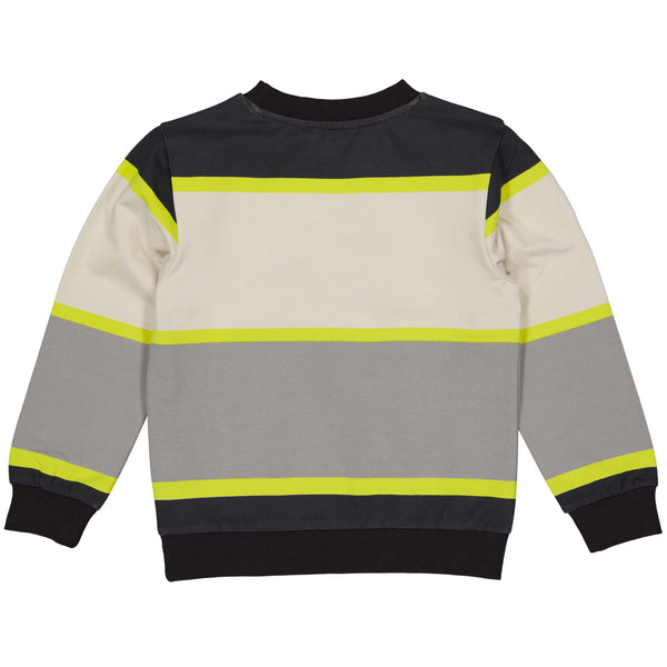 SWEATERS | AOP Light grey stripe