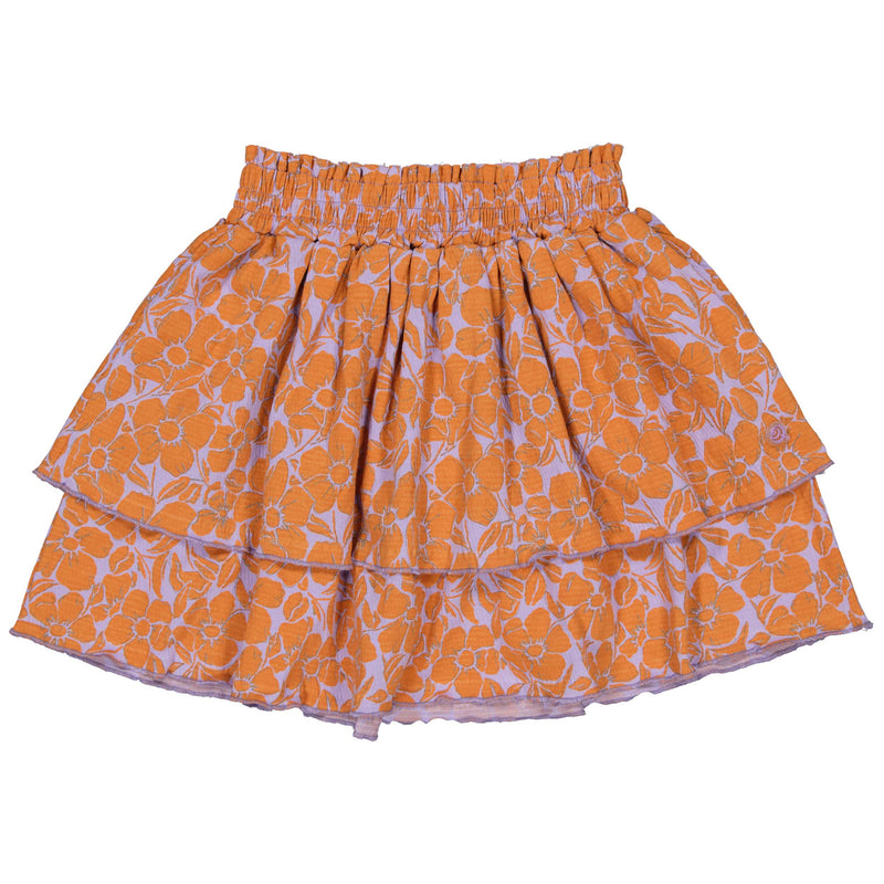 SKIRTS | AOP Orange Flower