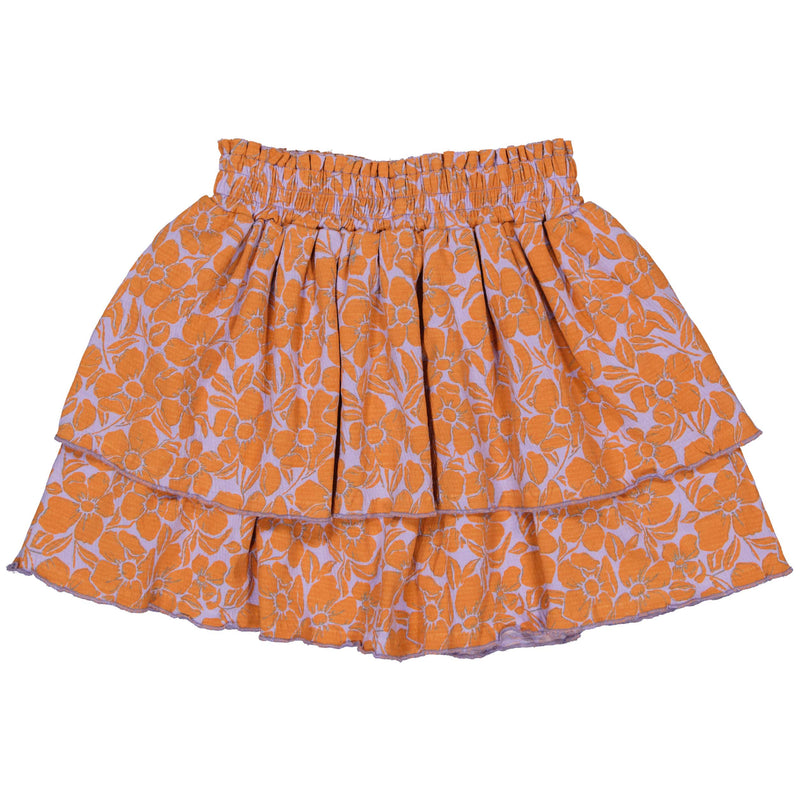 SKIRTS | AOP Orange Flower