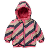 JACKET | AOP Pink Stripe