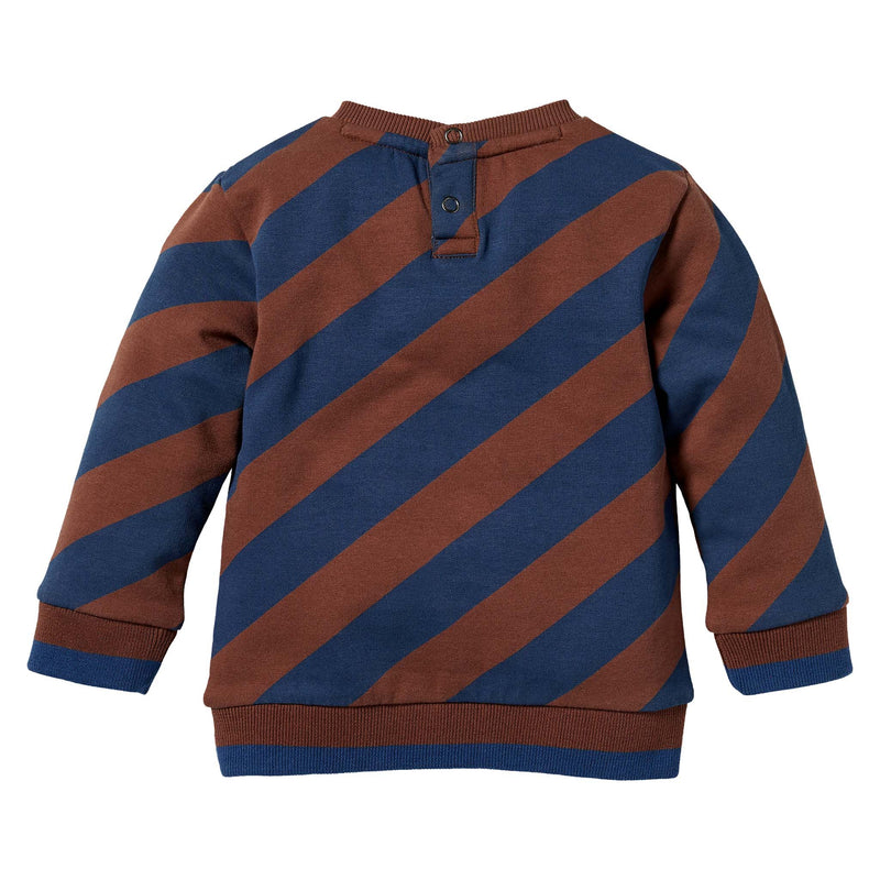 SWEATER | AOP Brown Stripe