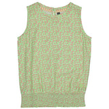 SINGLET | AOP Green Flower