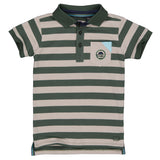 Poloshirt | AOP Green Stripe