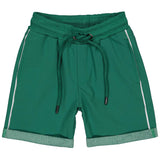 SHORTS | AOP Green Leaves