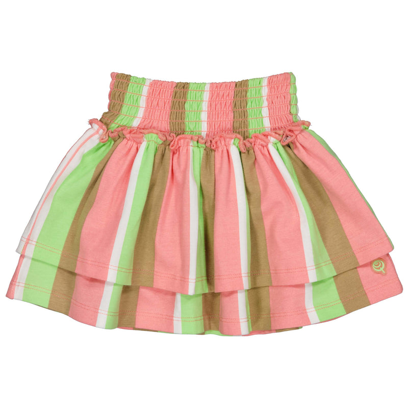 SKIRT | AOP Pink Stripe