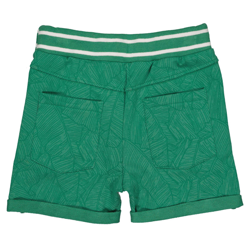 SHORTS | AOP Green Leaves