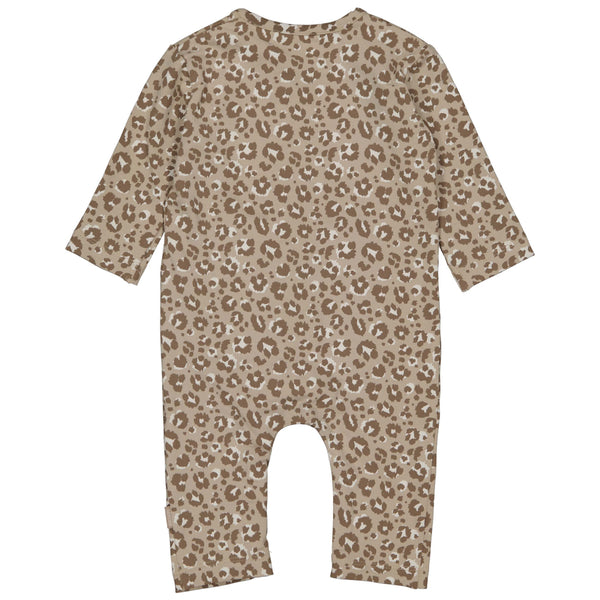 PLAYSUIT | AOP Taupe Animal