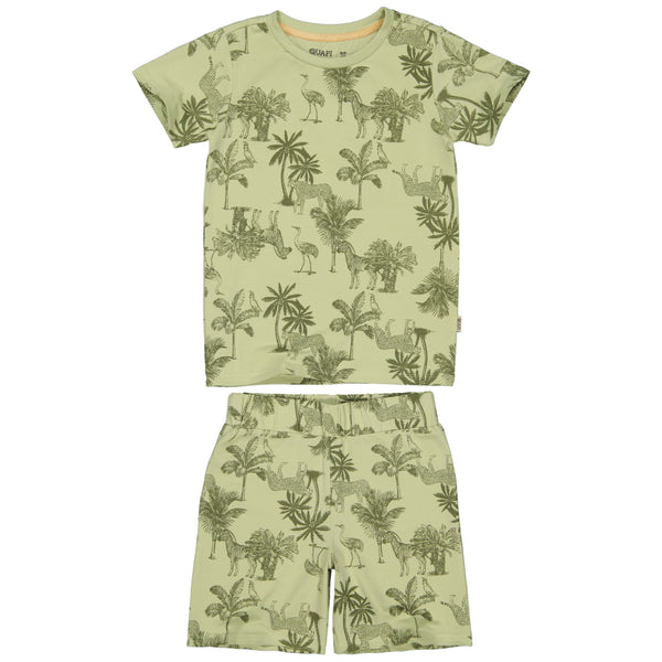 PYJAMA | AOP Green Flower