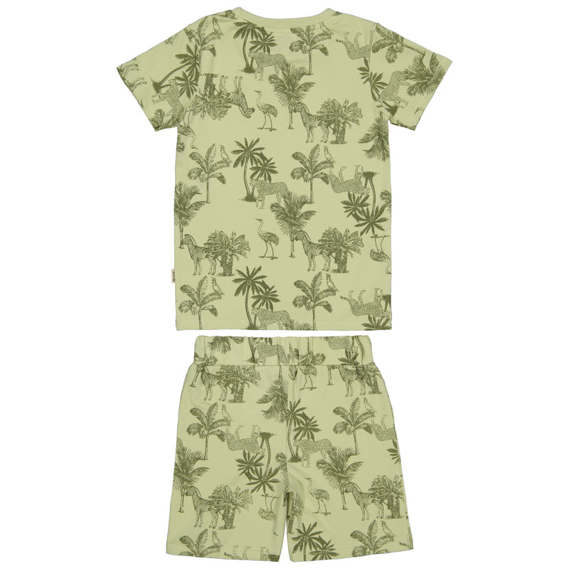 PYJAMA | AOP Green Flower