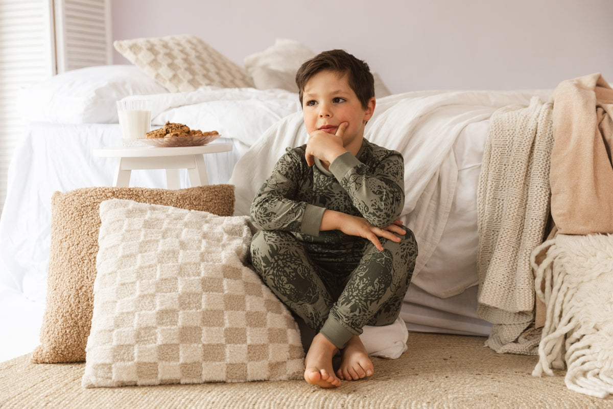 NIGHTWEAR | AOP Green Animal