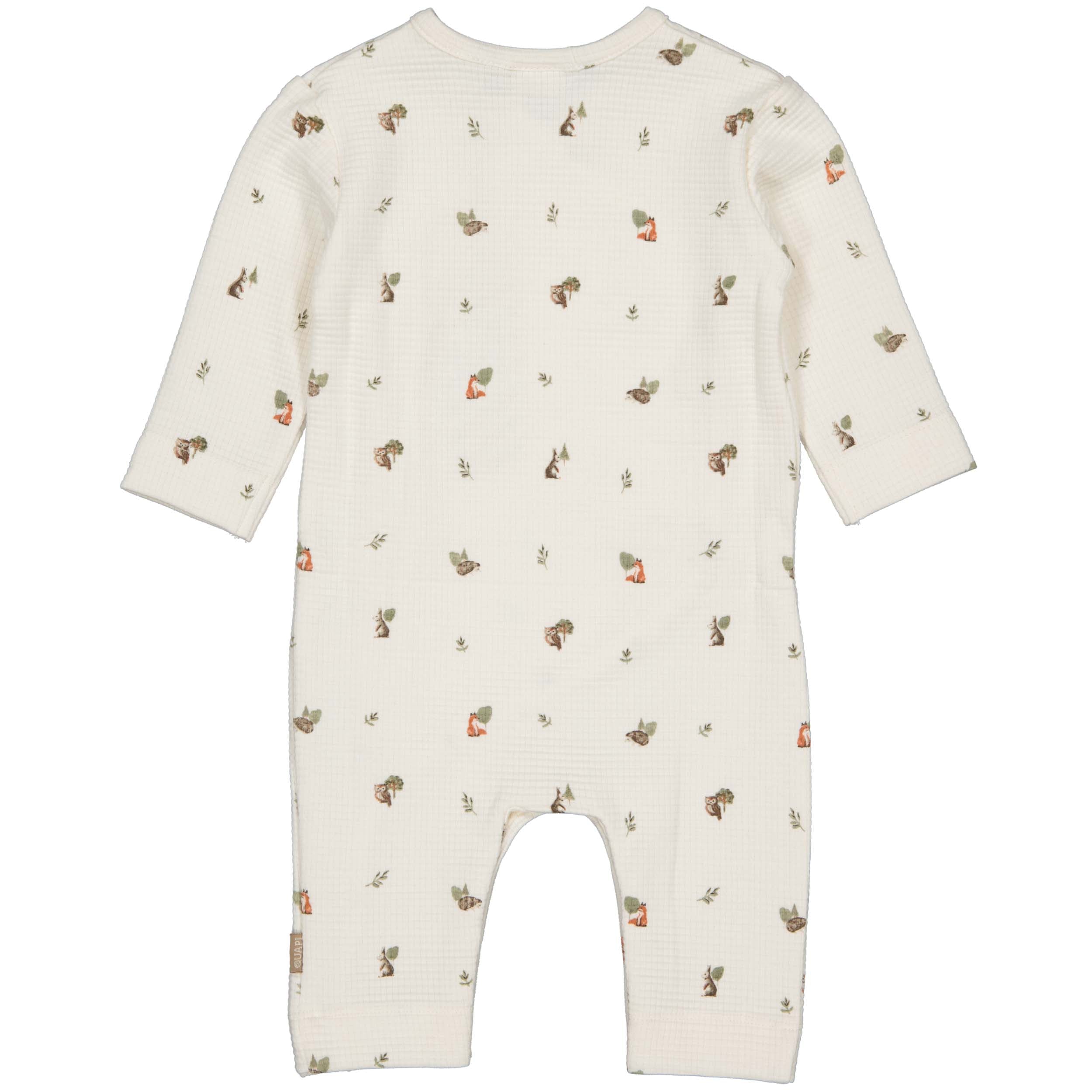 Playsuit met dierenprint | AOP Green Sketch