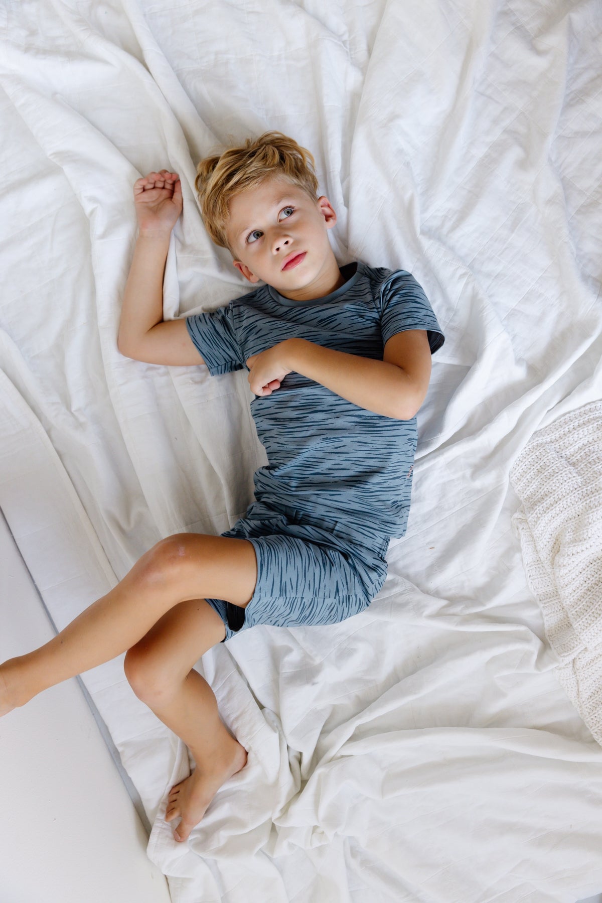 SHORTAMA | AOP Blue Animal