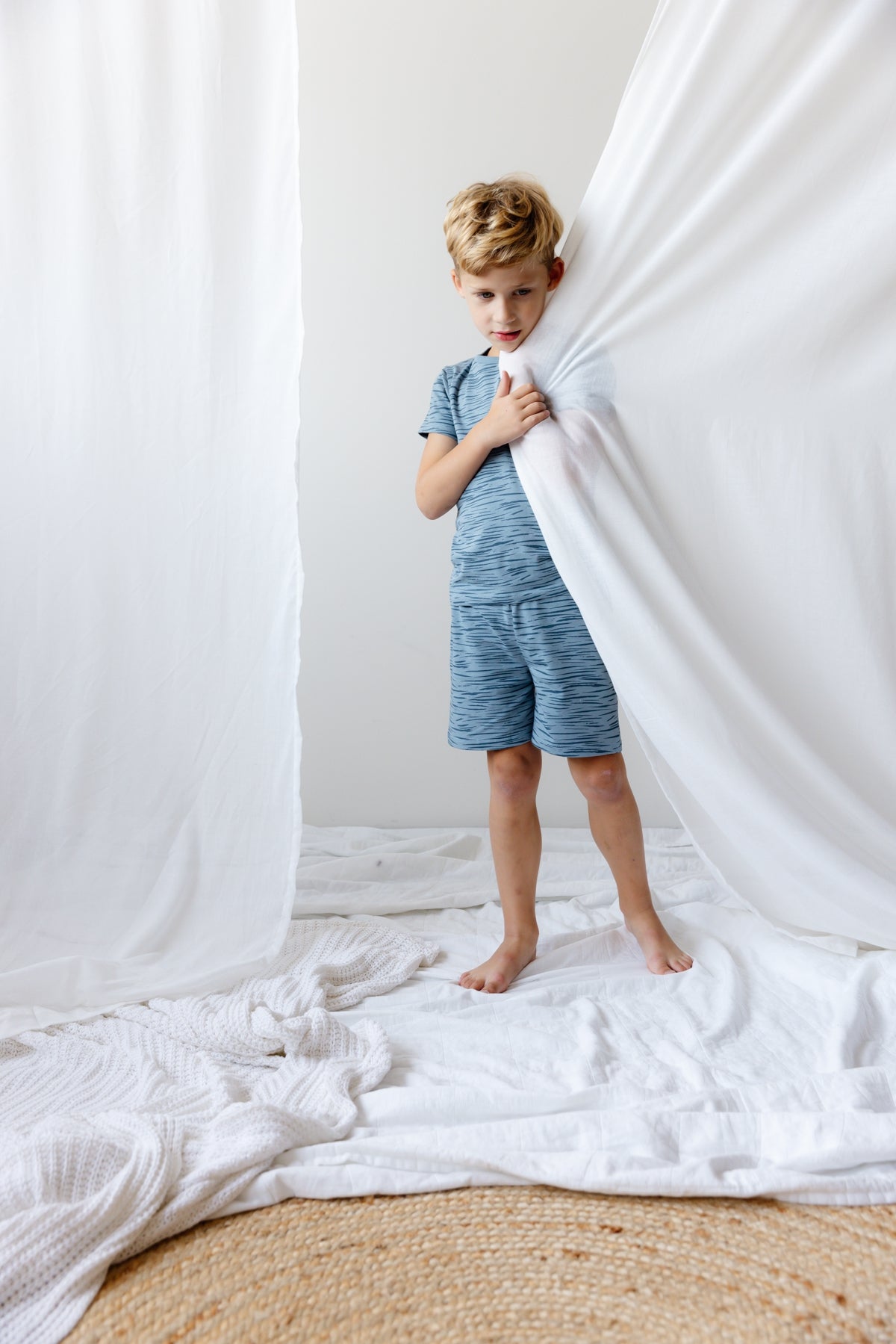 SHORTAMA | AOP Blue Animal