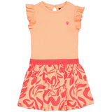 DRESS | AOP Orange Flower