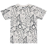 SHIRT | AOP White Sketch