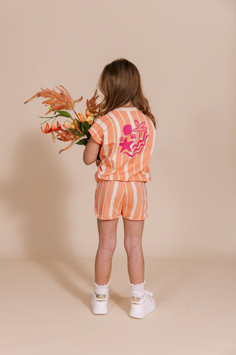 PANTS | AOP Orange Graphic