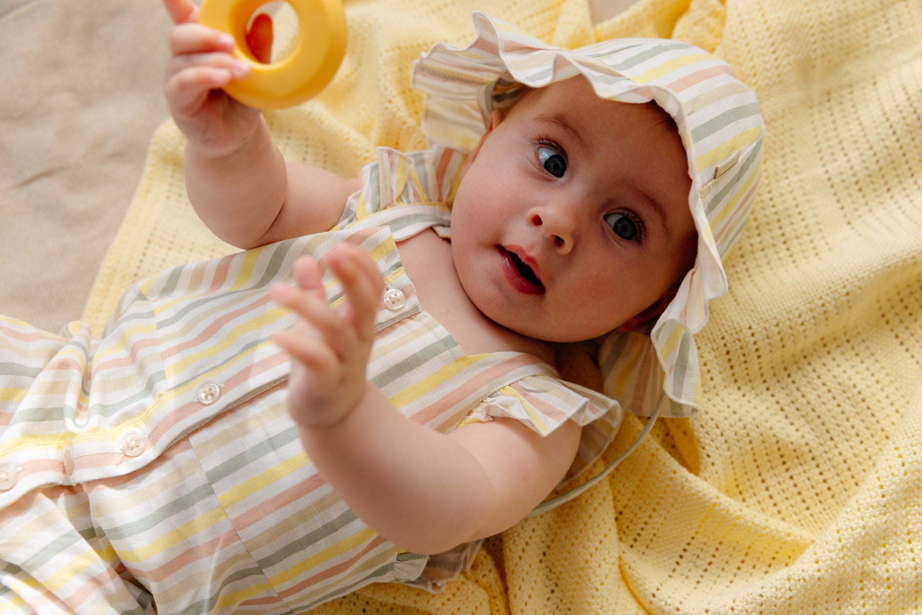 PLAYSUIT | AOP Multi Stripe