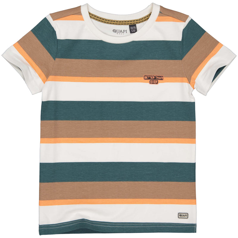 SHORTSLEEV | AOP Sand Stripe