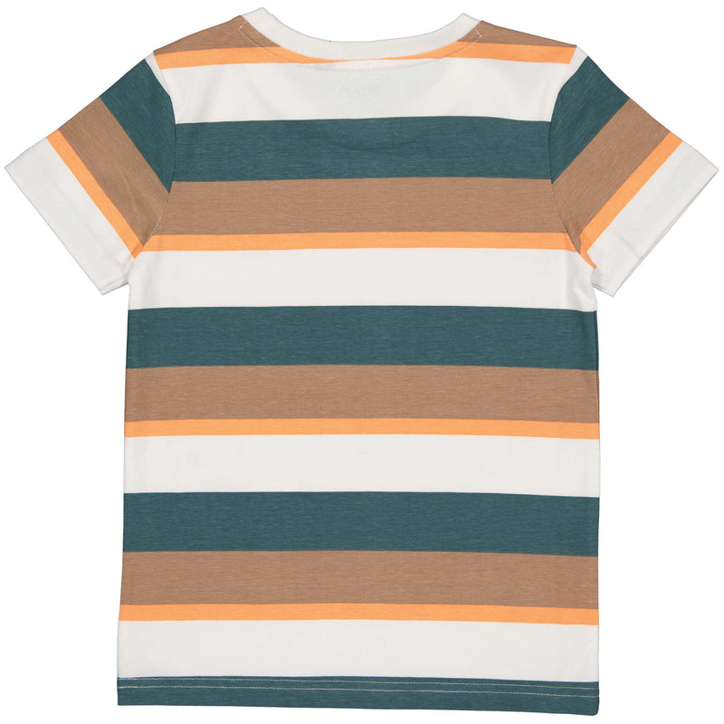 SHORTSLEEV | AOP Sand Stripe