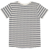 SHORTSLEEV | AOP White Stripe