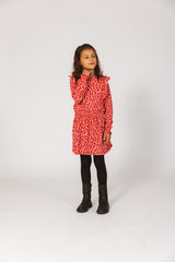 DRESS | AOP Red Hearts