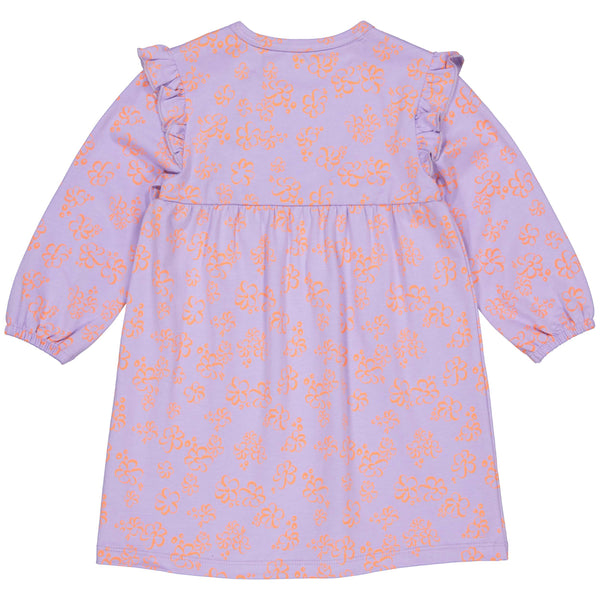 DRESS | AOP Purple Flower