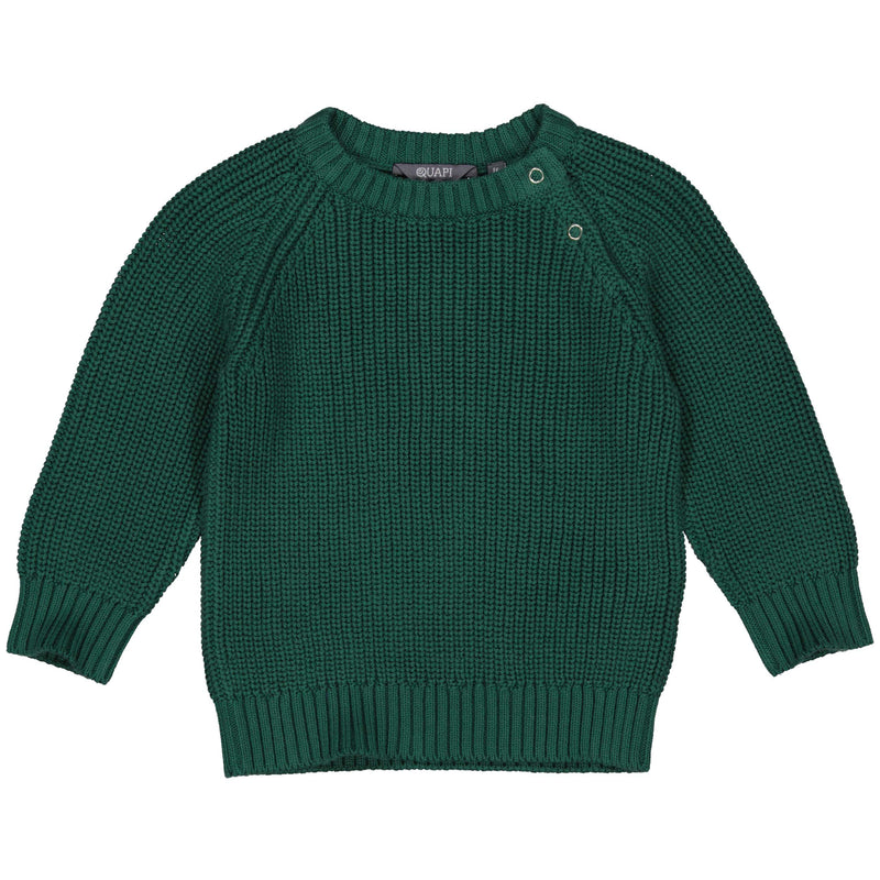 SWEATERS | Bottle green