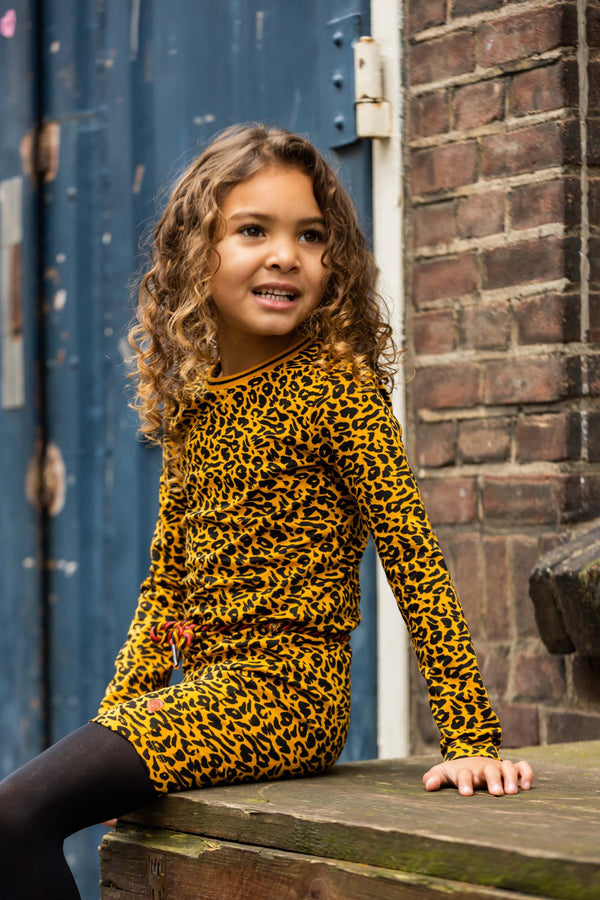 DRESS | AOP Yellow Animal