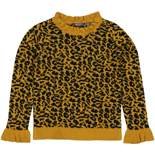 PULLOVER | AOP Yellow Animal