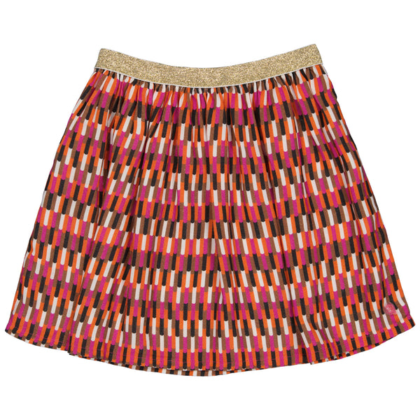 SKIRT | AOP Red Stripe