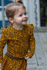 DRESS | AOP Yellow Animal