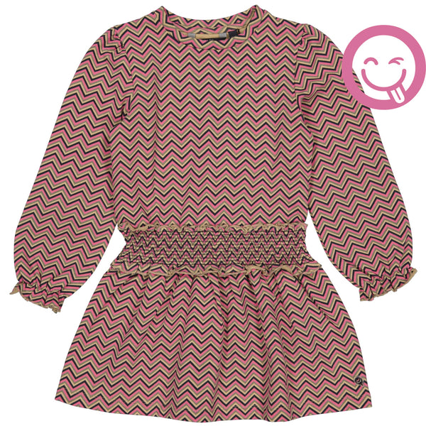 Dress | Aop Pink Graphic / 80 Dress