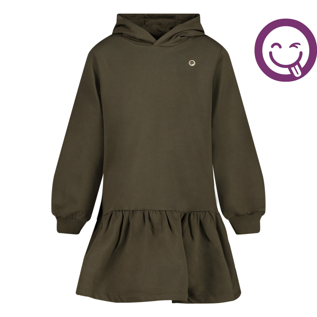 Jurk legergroen | Army Green Army Green / 80 Dress