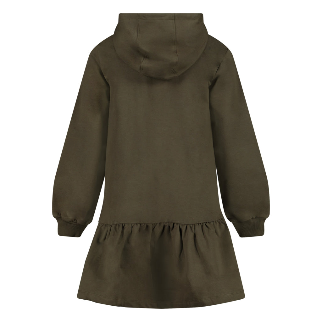 Jurk legergroen | Army Green Dress