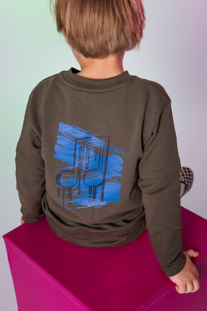 Sweater legergroen | Army Green Sweater